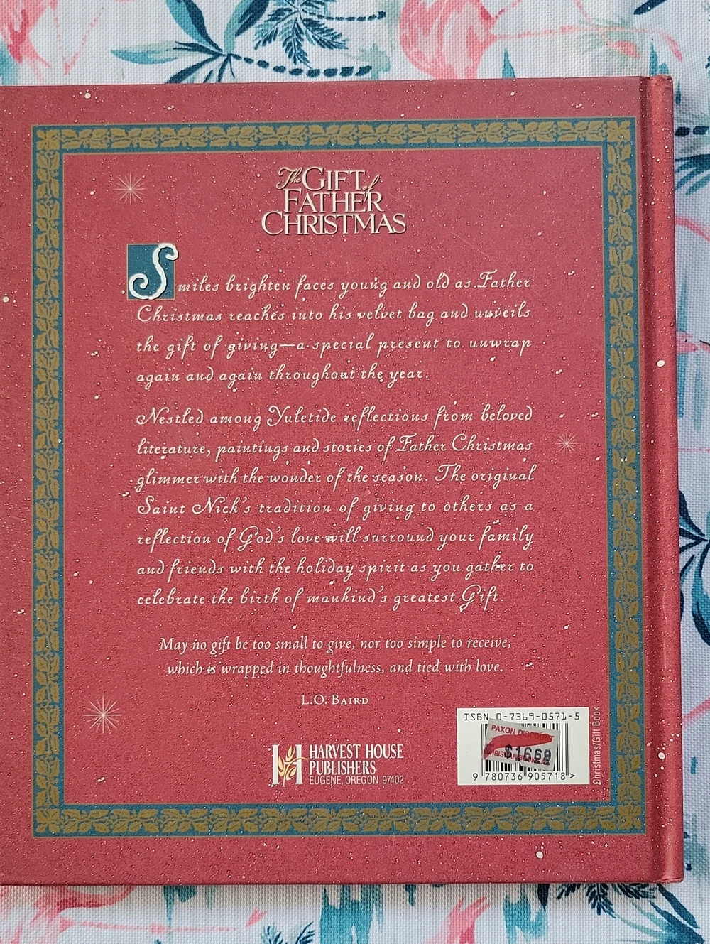 🌺3 For $10 The Gift Of Father Christmas: Stories & Tradituins Of St Nicholas